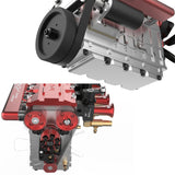 14cc Inline 4 Cylinder Four-stroke Water-cooled Nitro Engine Model for 1:8 1:10 RC Car Ship Airplane