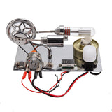 γ-Type Hot Air Stirling Engine Model Kit STEM Educational Toy