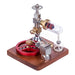 Speed-Controlled Single Cylinder Stirling Engine Model with Ball Bearing Flywheel - STEM Educational Toy