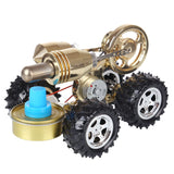 Stirling Engine Car Model Educational Vehicle Toy STEM Engine Model Creative Gift