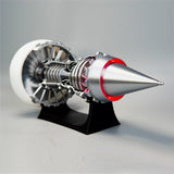 1/15 Scale 3D Printed Functional Turbofan Aircraft Engine Model (RTR Electric Light Version)