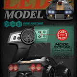 1/32 Scale 2.4G 4WD Remote Control Drift Car with LED Lights