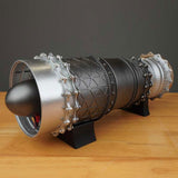 1/20 Turbofan Engine Model Kit - Build Your Own Functional Turbofan Engine - WS-15 DIY Frighter Turbofan 150+ Pieces