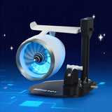 Turbo Jet Engine Desktop Fan High-Speed Cooling with Futuristic Design