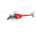 1/33 Scale BELL 206 Helicopter 2.4G 6CH Single-Rotor Gyroscopic RC Flying Aircraft Model
