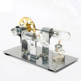 DIY Stirling Engine Kit Single Cylinder Model - Ideal Educational Gift for Kids