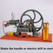 Horizontal Mill Engine Stationary Steam Engine Hot-bulb 4-Stroke Water-cooled Gasoline Internal Combustion Engine Model