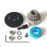 Double Gears Clutch Assembly RC Model Ship Upgrade Part for Dual-Cylinder 4-Stroke Methanol Engine Model