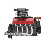 V8 Engine FS-V800WGPC 28cc OHV Gasoline Engine - Assemble Your Own V8 Engine - Functional V8 Engine Model Kit