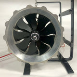 Miniature Turbofan Engine Model Precision-Crafted with Removable and Maintainable Jet Engine Featuring Liquid Gas Combustion
