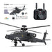 Apache GPS Helicopter F11-S AH64 1/32 Scale 2.4G 6CH RC Dual-Axis Co-Drive Flybarless 6G/3D Stunt
