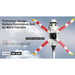 2.4G 4CH 170-Class 4-Rotor Flybarless Helicopter with Barometric Altitude & Throttle Adjustment Options (Optical Flow RTF Version)
