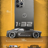 1/32 Scale 2.4G 4WD Remote Control Drift Car with LED Lights