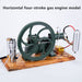 Horizontal Mill Engine Stationary Steam Engine Hot-bulb 4-Stroke Water-cooled Gasoline Internal Combustion Engine Model