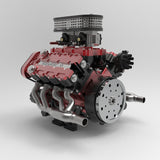 V8 GS-V8 78CC DOHC Gasoline V8 Engine Model with Starter Kit