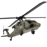 K170 Black Hawk UH-60L 170 Size 2.4G 4CH Flybarless RC Helicopter with Adjustable Left and Right Hand Throttle (RTF Version)