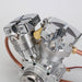 15.7cc Mini OHV V-twin V2 Shovelhead Engine 4-Stroke Air-cooled Gasoline Engine Motorcycle RC Engine Model