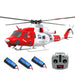E2 UH-1Y 2.4G 6CH Dual Brushless Direct Drive RC Rescue Simulation Helicopter with Lidar Positioning