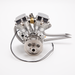 9cc V2 Engine V-Twin Dual Cylinder 4-Stroke Air-Cooled Gasoline Engine for Motorcycle RC Model