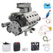 V8 GS-V8 78CC DOHC Gasoline V8 Engine Model with Starter Kit