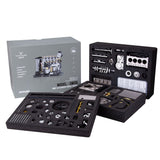 L4 Diesel Engine Model Kit that Works - Build Your Own Diesel Engine - 1:10 Full Metal Mini L4 4 Cylinder OHV Inline Model Kit with 300+ Pieces