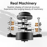 Flat-four FS-B400 14cc Engine Horizontal Opposed 4 Cylinder 4 Stroke Nitro H4 Engine Model Kit