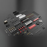 14cc Inline 4 Cylinder 4 Stroke Water-cooled Nitro Engine Model for 1:8 1:10 RC Car Ship Airplane - KIT Version