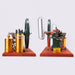 Horizontal Mill Engine Stationary Steam Engine Hot-bulb 4-Stroke Water-cooled Gasoline Internal Combustion Engine Model