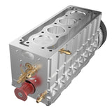 14cc Inline 4 Cylinder Four-stroke Water-cooled Nitro Engine Model for 1:8 1:10 RC Car Ship Airplane