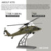 K170 Black Hawk UH-60L 170 Size 2.4G 4CH Flybarless RC Helicopter with Adjustable Left and Right Hand Throttle (RTF Version)
