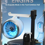 Turbo Jet Engine Desktop Fan High-Speed Cooling with Futuristic Design