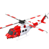 E2 UH-1Y 2.4G 6CH Dual Brushless Direct Drive RC Rescue Simulation Helicopter with Lidar Positioning