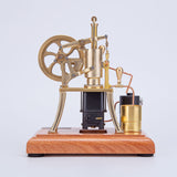 1/12 Scale Hot Air Pumping Engine Model Water-cooled Stirling External Combustion Engine Mechanical Toy Set