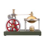 DIY Assembly Steam Engine Kit with Retro Vertical Design and Spherical Boiler DIY KIT