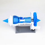 3D Printed Jet Engine Model Turbofan Aero Engine STEM Educational Kit