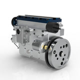 36cc DOHC Inline 4 Cylinder 4 Stroke Water-cooled Electrically Started Gasoline Engine Model for RC Car Boat Tank Airplane