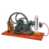Horizontal Mill Engine Stationary Steam Engine Hot-bulb 4-Stroke Water-cooled Gasoline Internal Combustion Engine Model