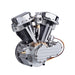 9cc V-Twin V2 Engine 4-Stroke Dual Black Cylinder Air-Cooled Motorcycle Gasoline Engine