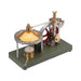 DIY Assembly Steam Engine Kit with Retro Vertical Design and Spherical Boiler DIY KIT