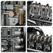 L4 Diesel Engine Model Kit that Works - Build Your Own Diesel Engine - 1:10 Full Metal Mini L4 4 Cylinder OHV Inline Model Kit with 300+ Pieces
