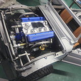 Small-block 44CC 1/6 Scale Water-Cooled OHV 4-Stroke V8 Gas Engine Internal Combustion Model - Build Your Own Functional V8 Engine