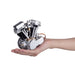 9cc V-Twin V2 Engine 4-Stroke Dual Black Cylinder Air-Cooled Motorcycle Gasoline Engine