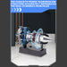 Mini Turbofan Engine Kit that Works - DIY Metal Electric Jet Engine with Visible Mechanics for STEM Education