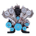 V8 Engine Model Kit that Works - Build Your Own V8 Engine - 1:3 Scale Full Metal V8 Car Engine Model Kit 500+ Pcs