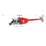 1/33 Scale BELL 206 Helicopter 2.4G 6CH Single-Rotor Gyroscopic RC Flying Aircraft Model