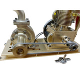 1.6cc Mini 4 Stroke Gasoline Engine Model Vertical Air-cooled Single-cylinder Internal Combustion Engine with Vane Pump
