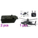 Apache GPS Helicopter F11-S AH64 1/32 Scale 2.4G 6CH RC Dual-Axis Co-Drive Flybarless 6G/3D Stunt