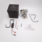 9cc V2 Engine V-Twin Dual Cylinder 4-Stroke Air-Cooled Gasoline Engine for Motorcycle RC Model