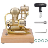 1.6cc Mini Vertical OHV Single Cylinder 4 Stroke Motorcycle Internal Combustion Engine Model