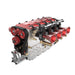 14cc Inline 4 Cylinder Four-stroke Water-cooled Nitro Engine Model for 1:8 1:10 RC Car Ship Airplane